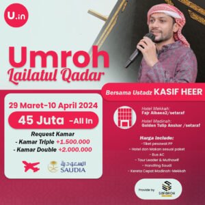 Umro Lailatul Qadar bersama Ust Kasif Heer by Safaroh Travel
